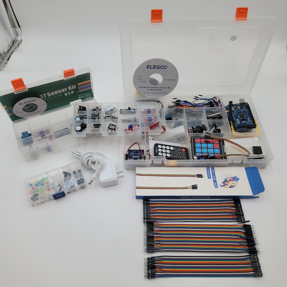 Elegoo Mega 2560 Most Complete Starter‎ Kit & 37 Sensor Kit V2.0 for Arduino
